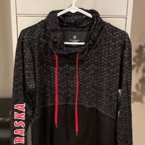 Colosseum - Black and Red Huskers Shirt - Size XL